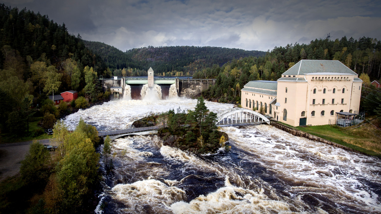 Flom ved Nomeland. Foto