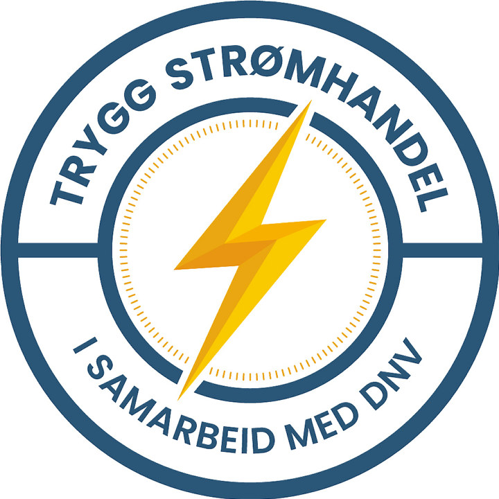 Trygg strømhandel. Grafikk