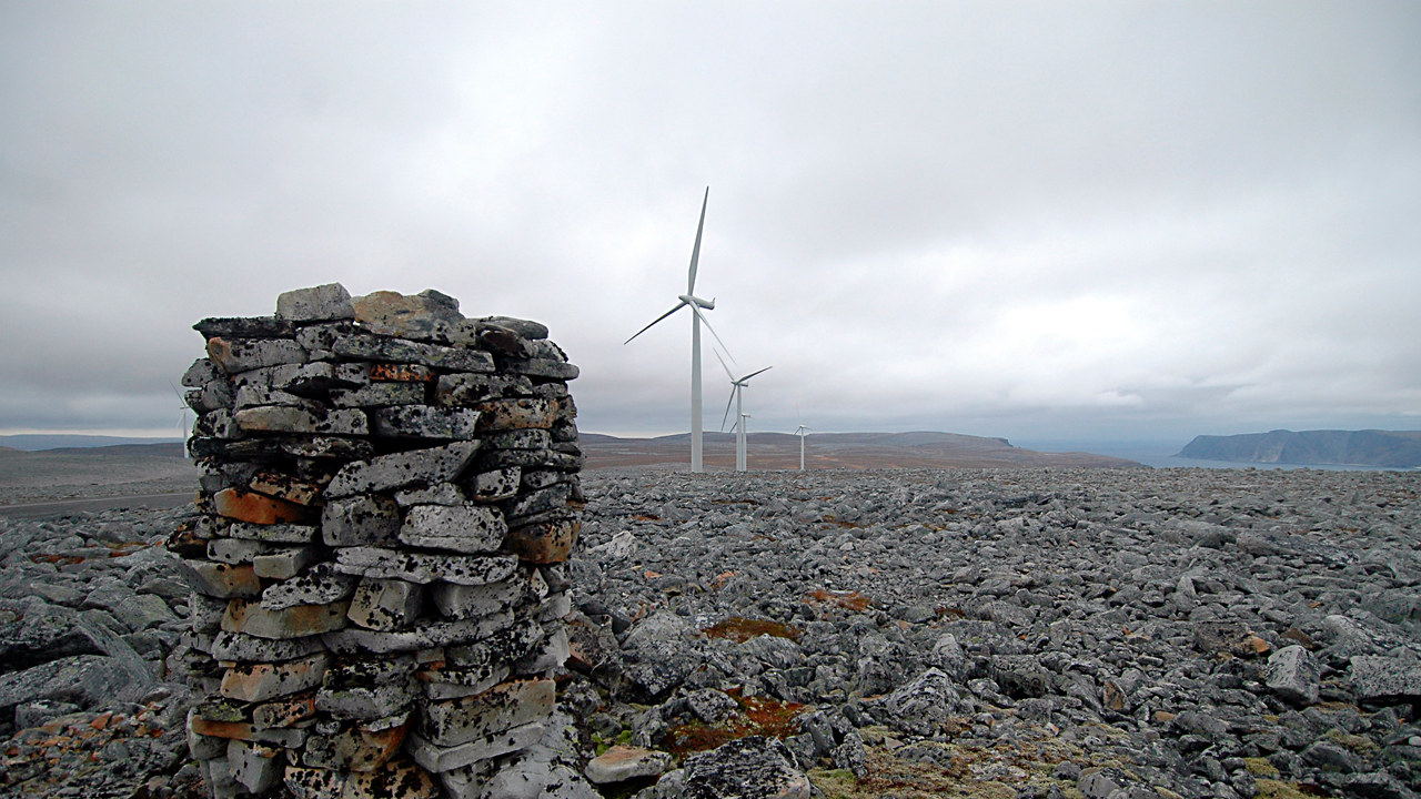Foto: Kjøllefjord vindpark
