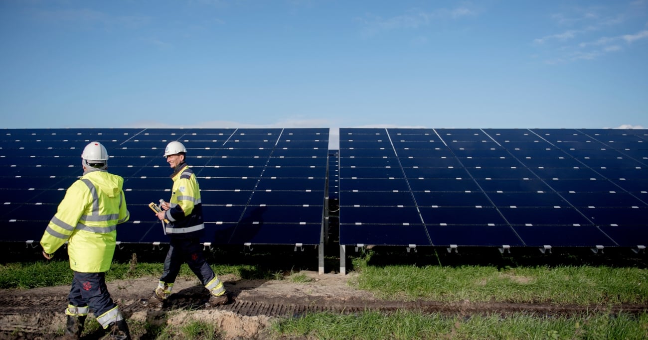 Statkrafts solarpark Lange Runde